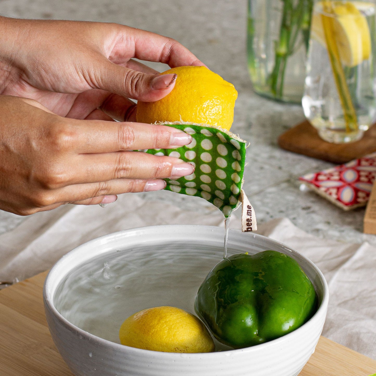 Kitchen Luffa – Natural Dish Scrubber - Pack of 2