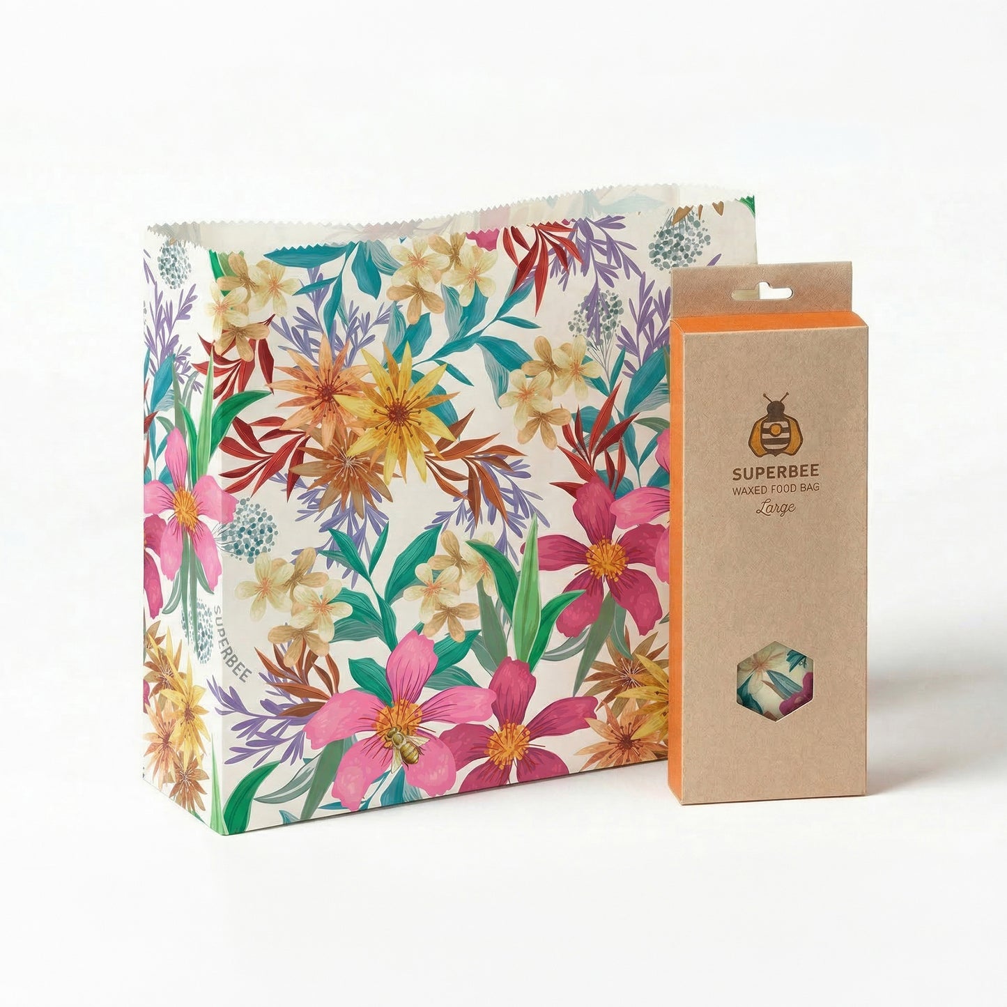 Large Beeswax Bread Bag 12" x 12" x 4″