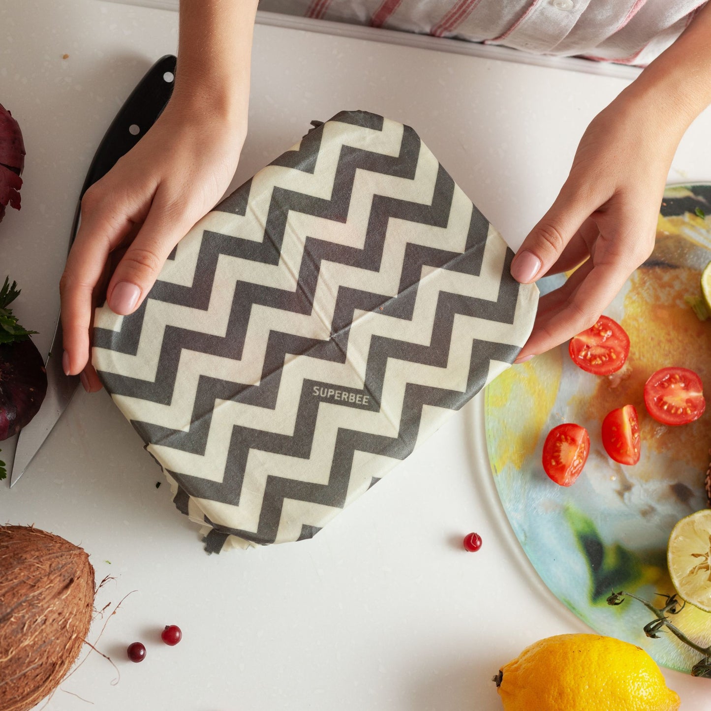 Beeswax Wraps “Ugly Wraps” Set of 9 Wraps - Mixed designs