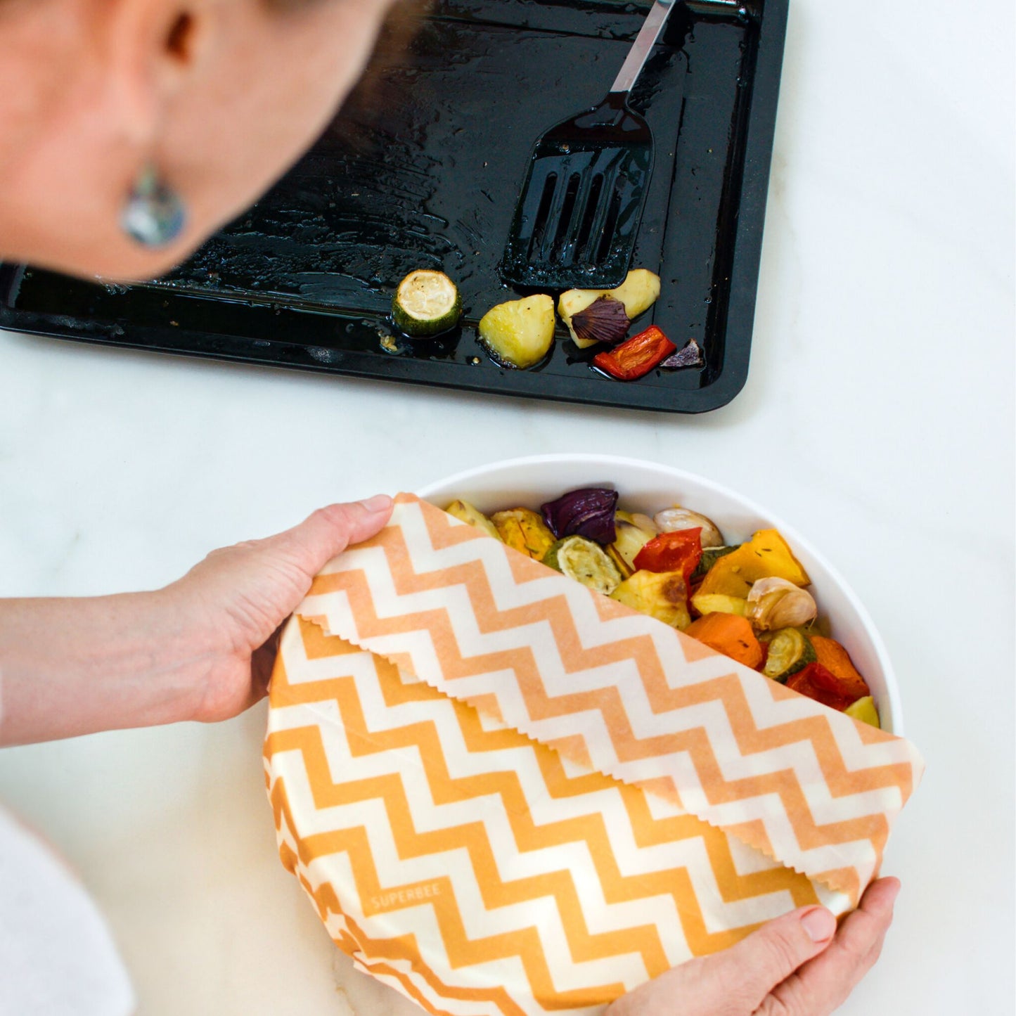 Beeswax Wraps “Ugly Wraps” Set of 9 Wraps - Mixed designs