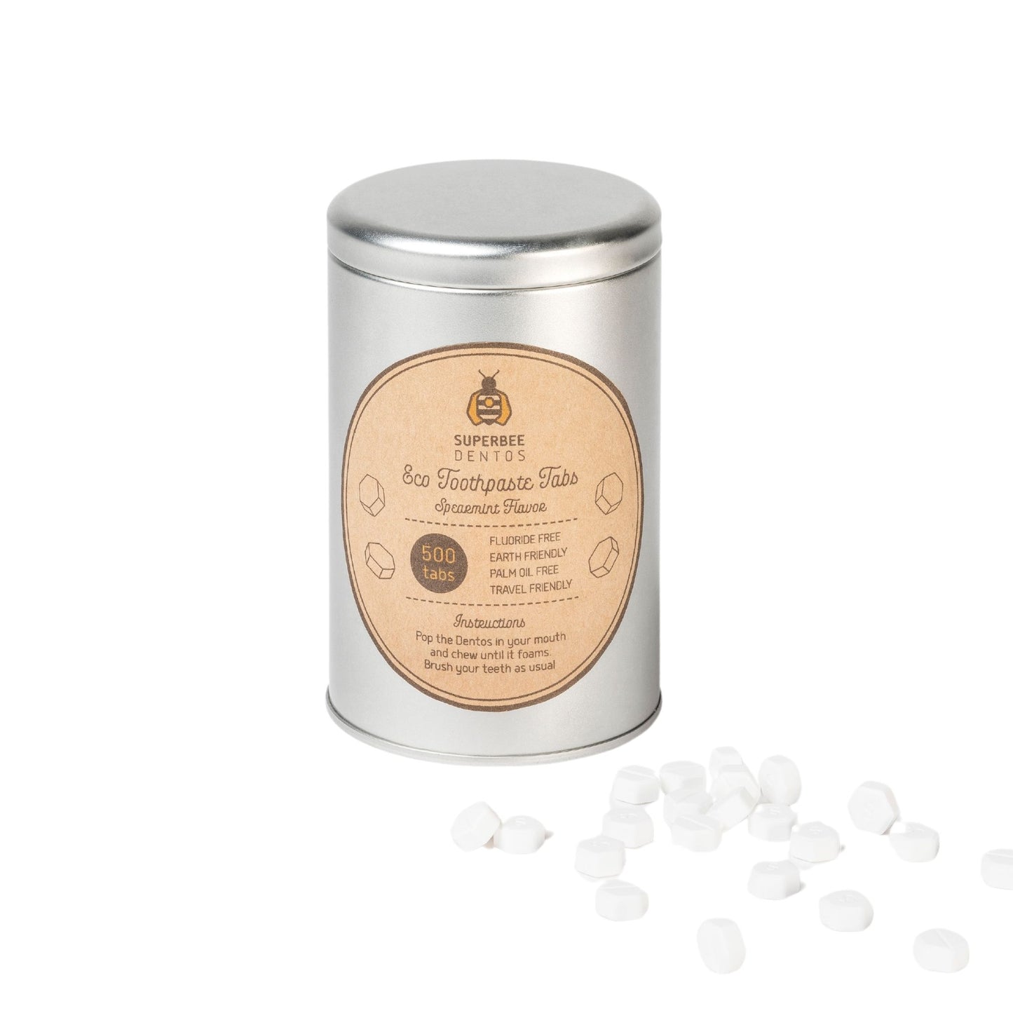 Dentos – Eco Toothpaste 500 Tabs