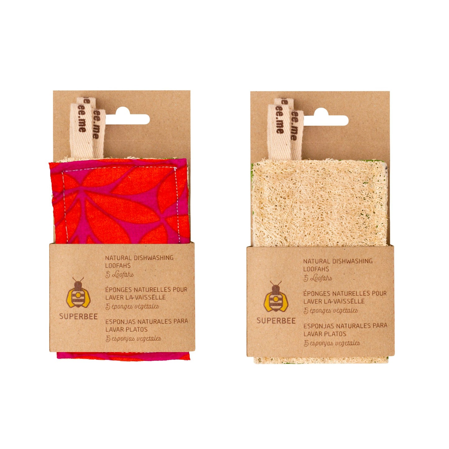 Kitchen Luffa – Natural Dish Scrubber - Pack of 10