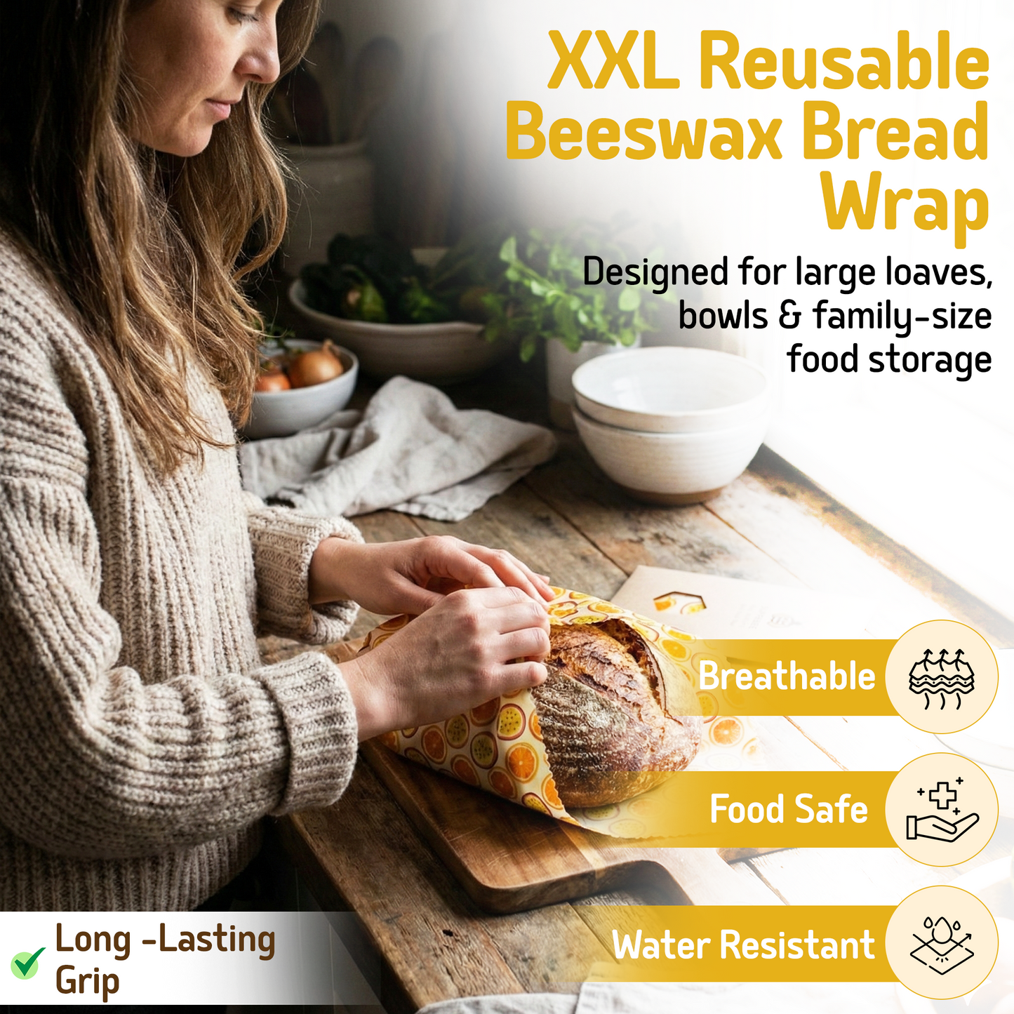 Breadwrap XXL - Passion Som 16" x 20"