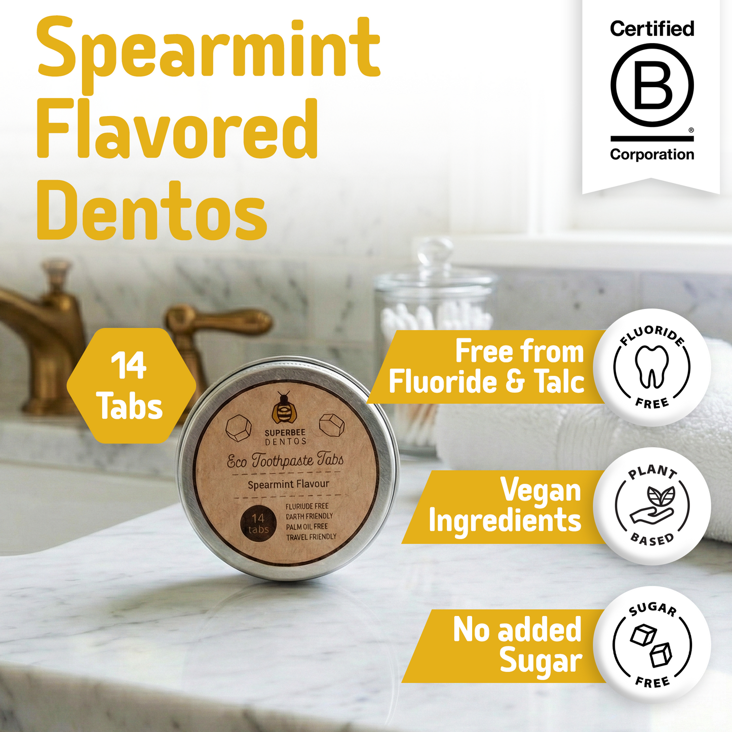 Dentos – Eco Toothpaste 14 Tabs