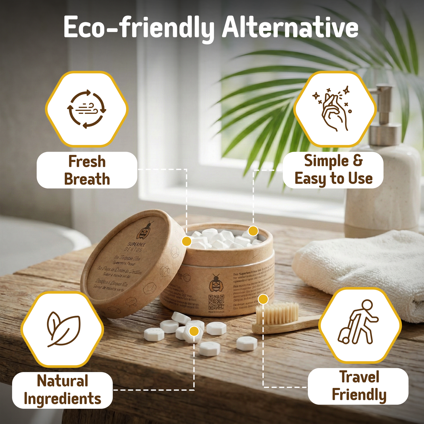 Dentos – Eco Toothpaste 100 Tabs