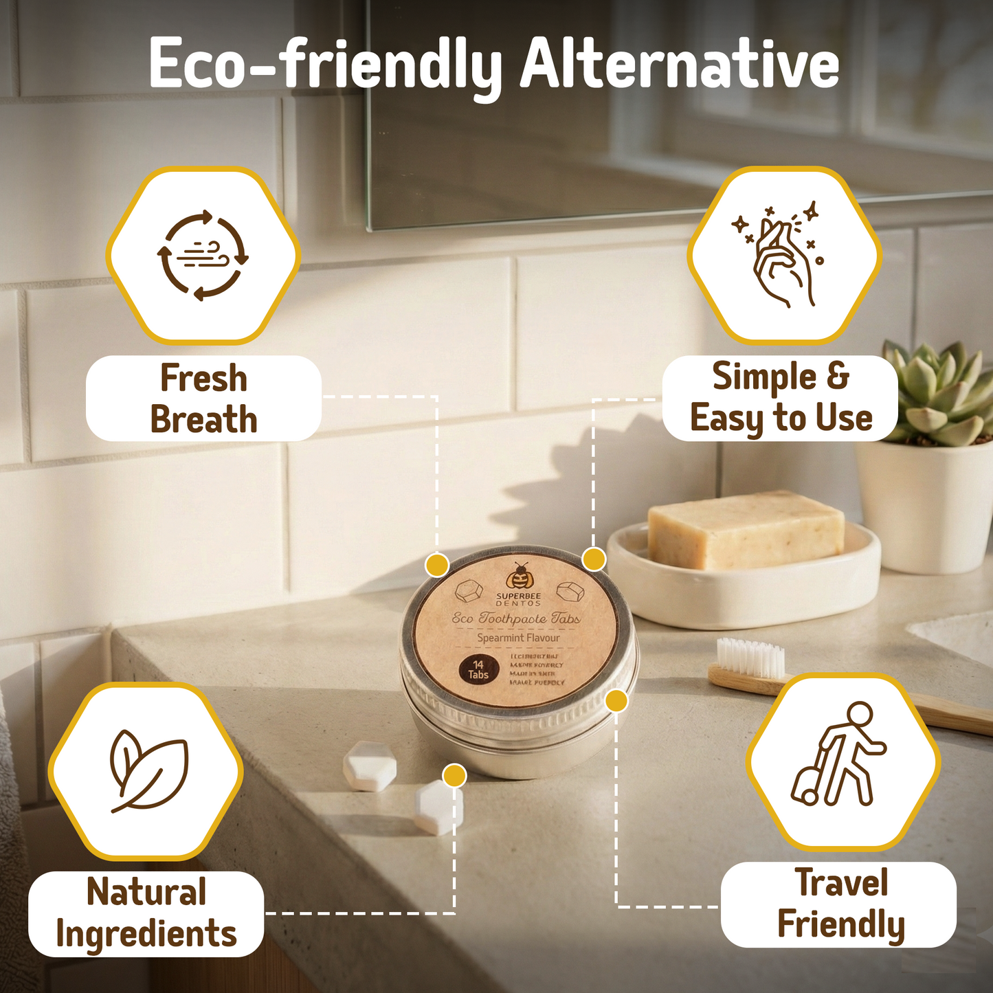 Dentos – Eco Toothpaste 14 Tabs