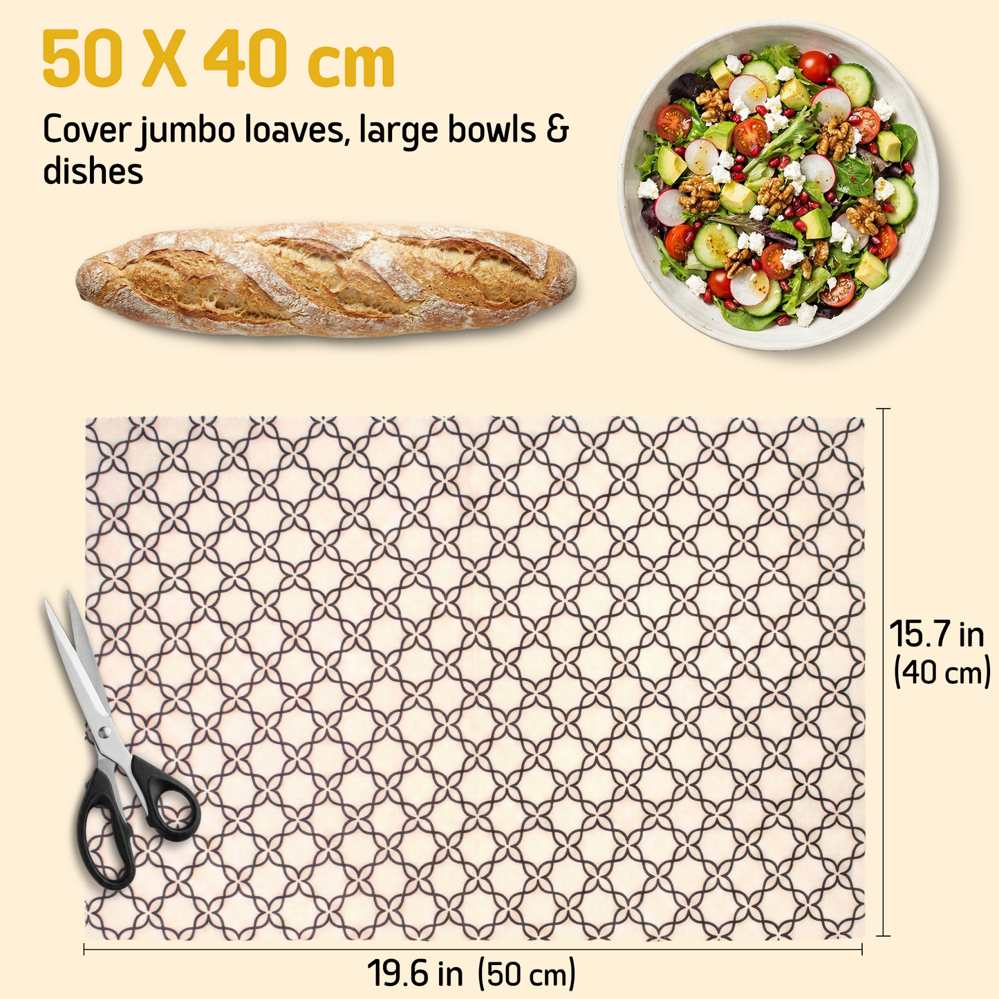Breadwrap XXL - Meadows 16" x 20"