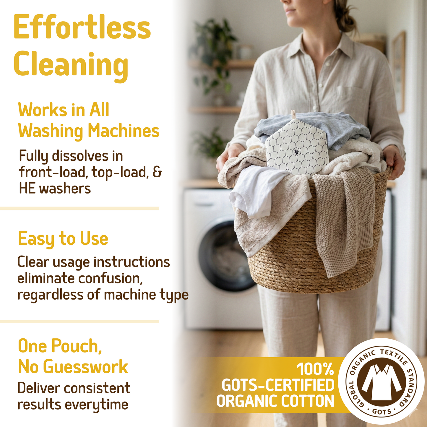 Hexawash – Organic Laundry Detergent Substitute over 300 loads - Hexagonia