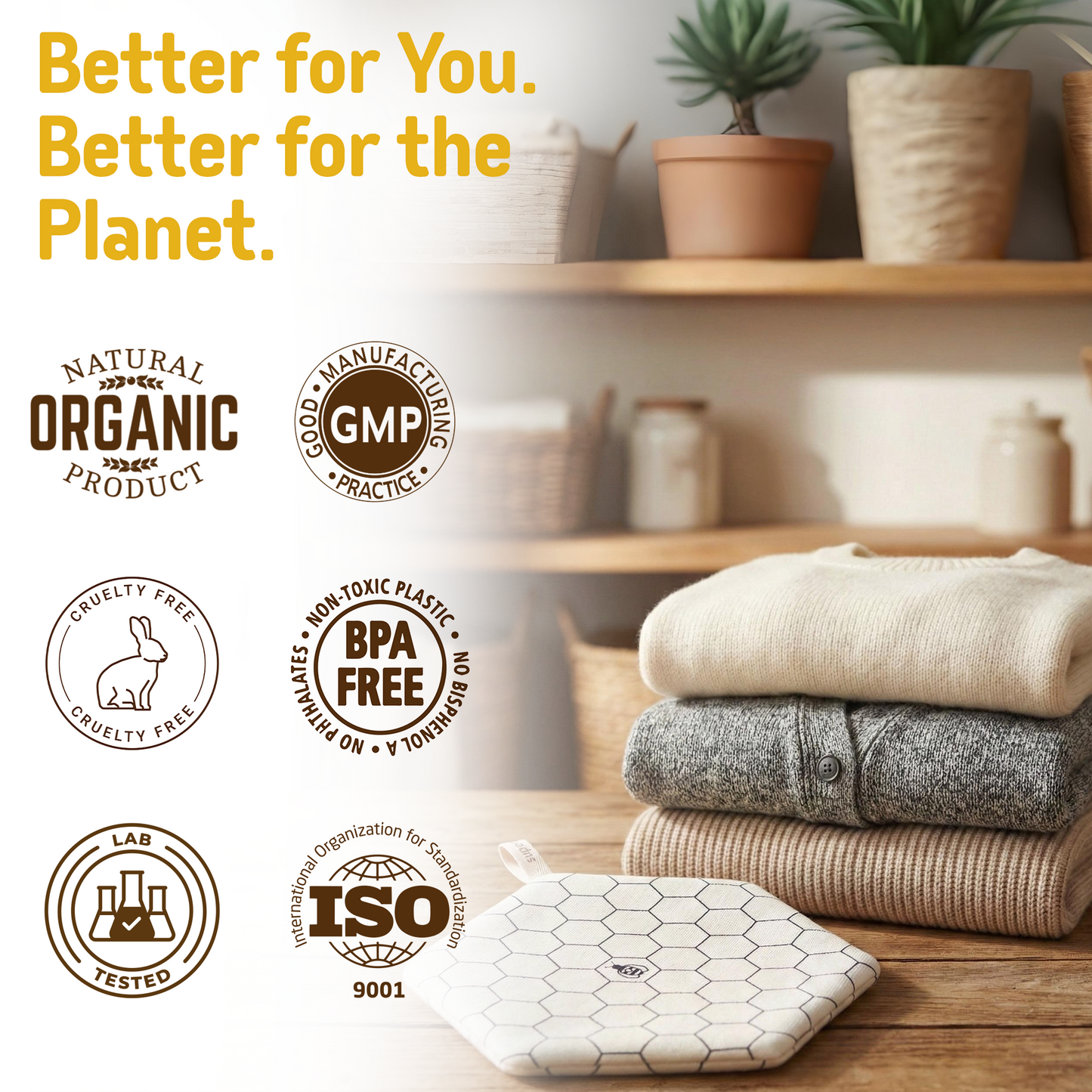 Hexawash – Organic Laundry Detergent Substitute over 300 loads - Hexagonia