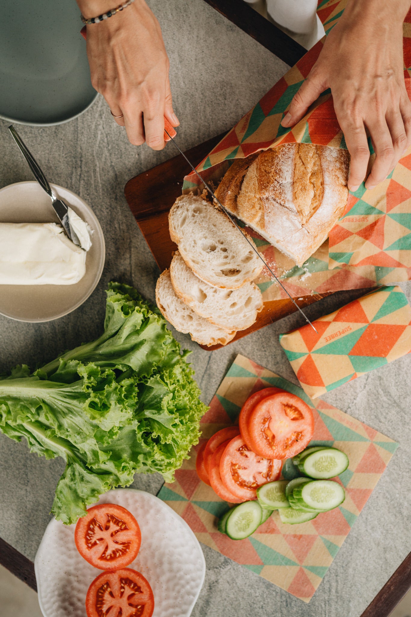 Breadwrap XXL - Retro Vibes 16" x 20"