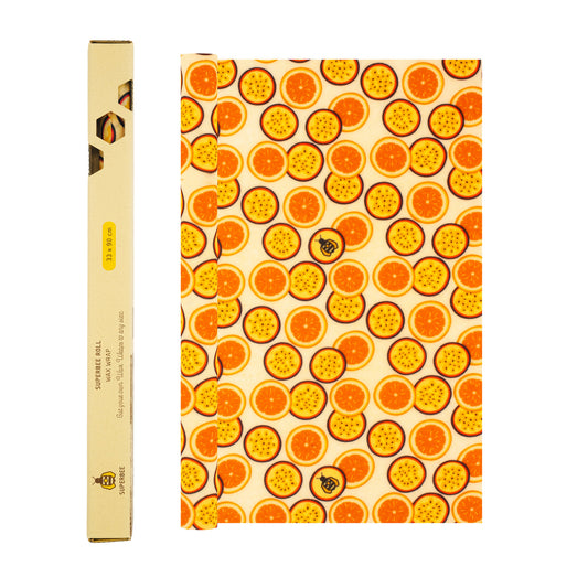 Beeswax Wrap Roll - Passion Som  35" x 13"