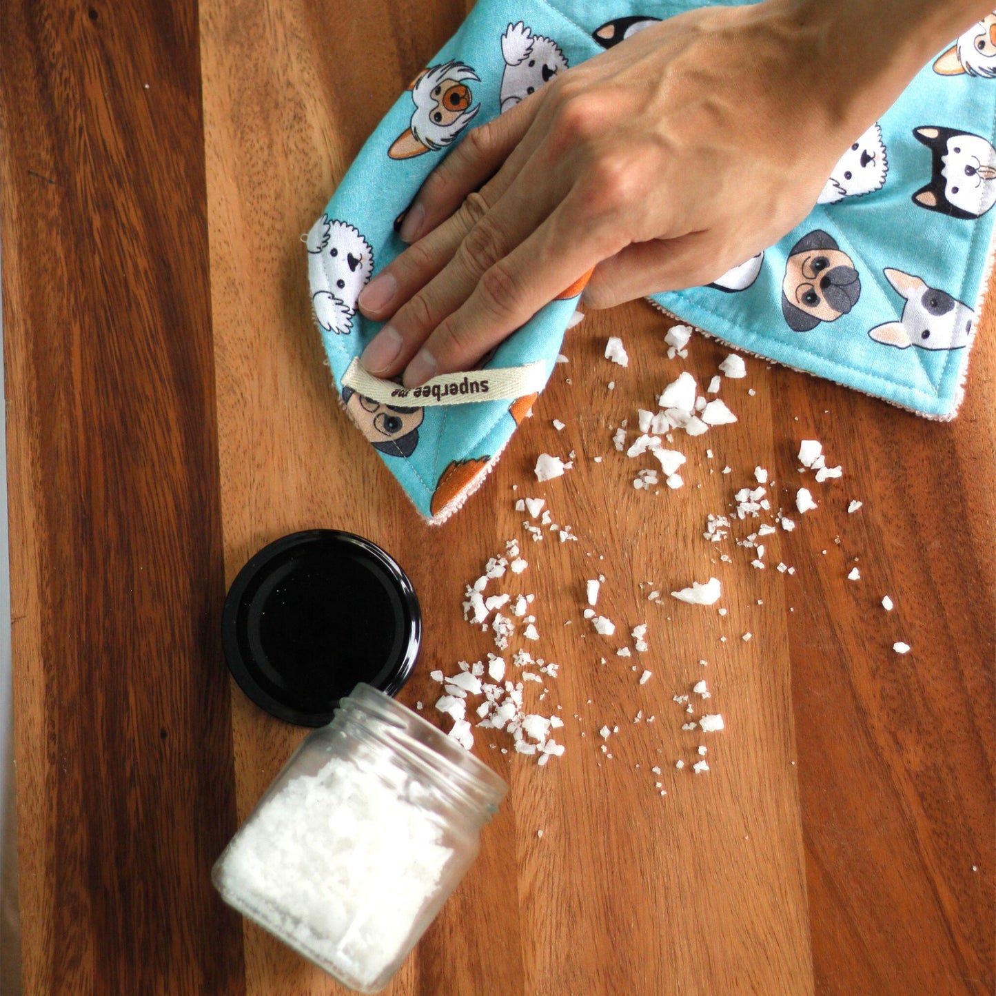 Eco Kitchen Roll – Reusable Paper Towels 6 pieces (10" x 10")