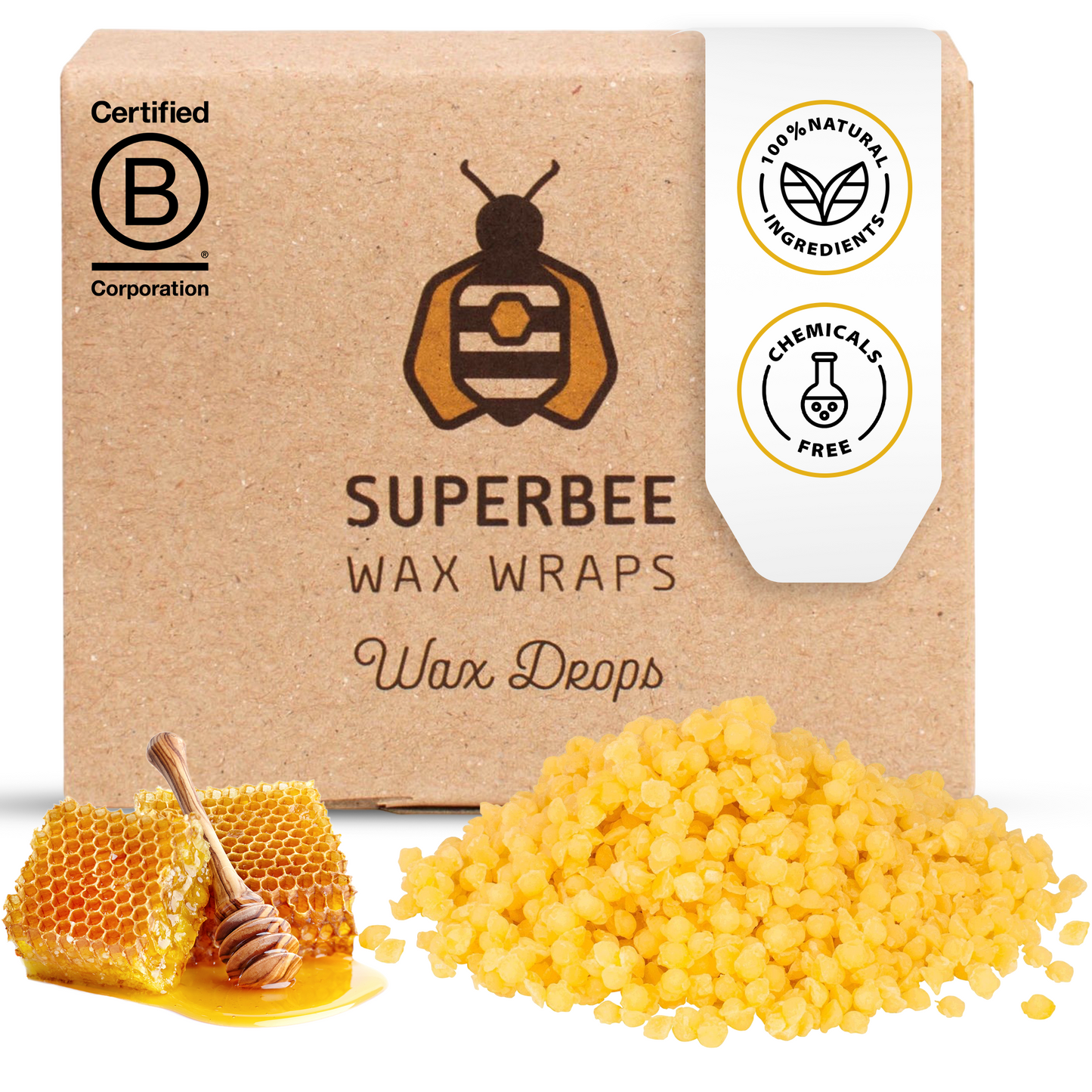 Beeswax Wrap Drops - 100g