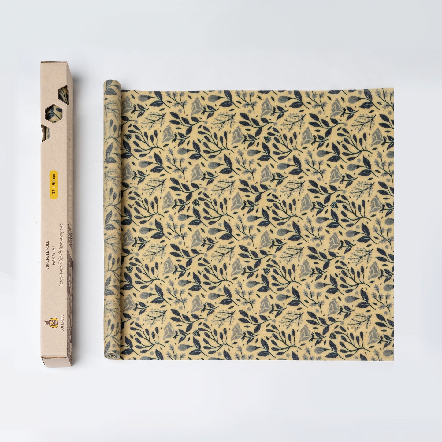 Beeswax Wrap Roll - Petite Flowers 35" x 13"