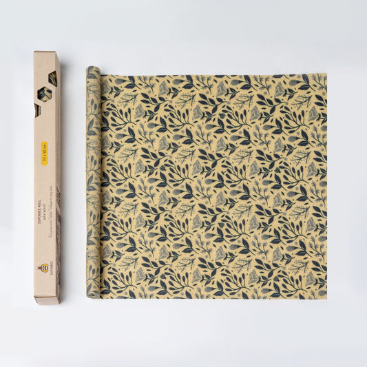 Beeswax Wrap Roll - Petite Flowers 35" x 13"