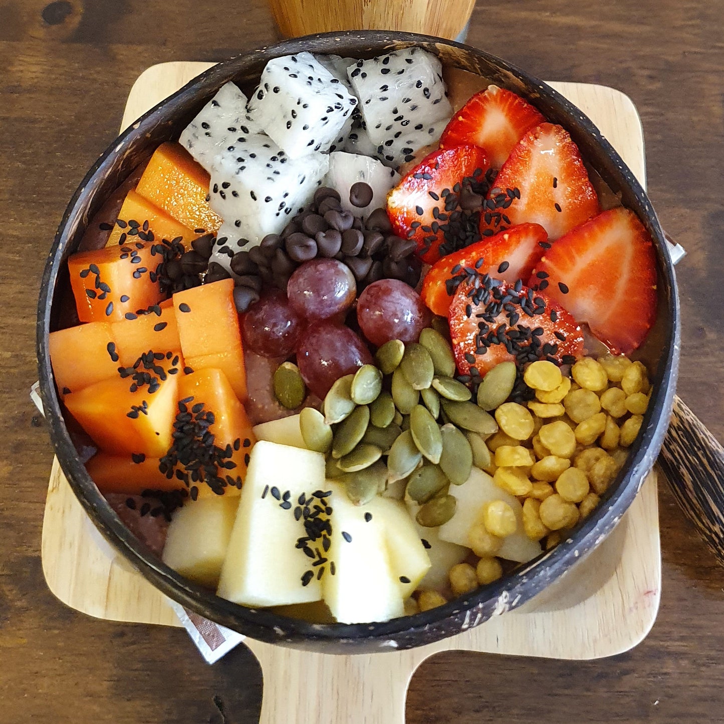 Handcrafted Coconut Bowls from Thailand – Set of 2