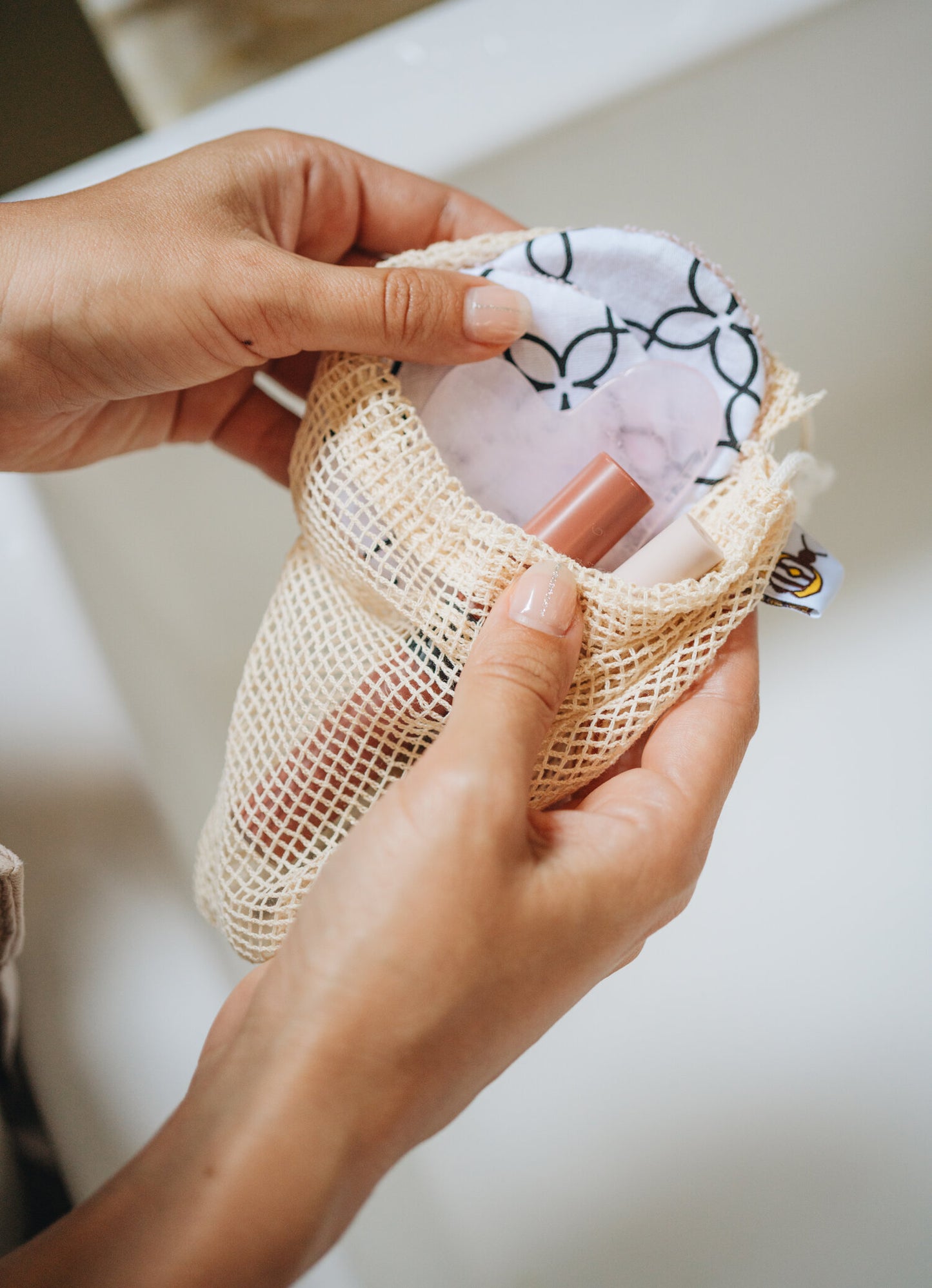 Set of 6 Reusable Organic Cotton Rounds