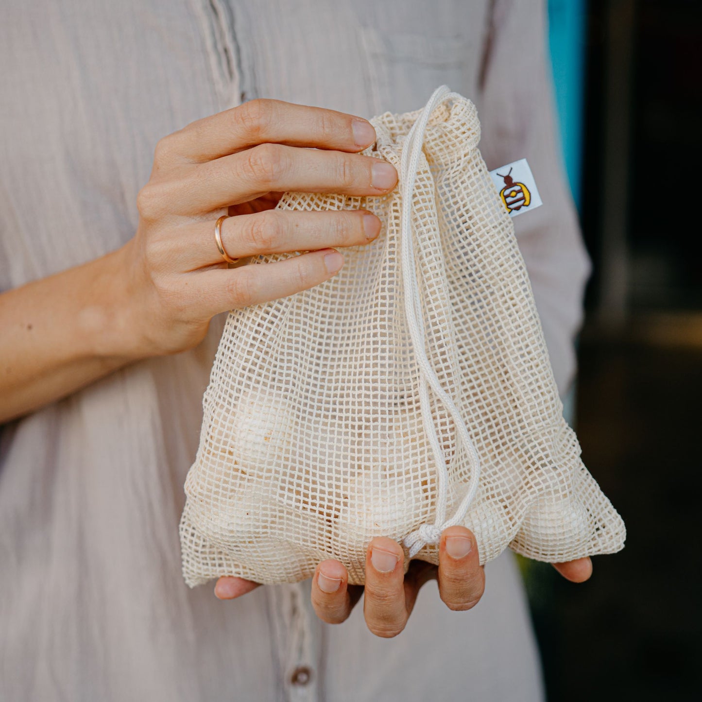 Five Mesh Produce Bags